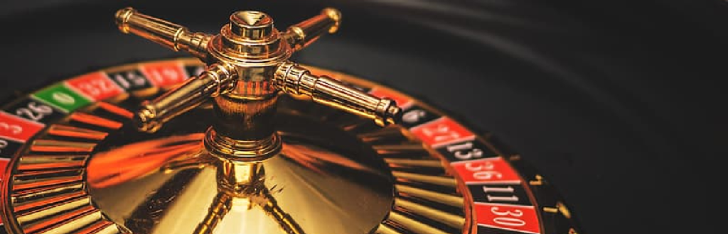 A roulette wheel.