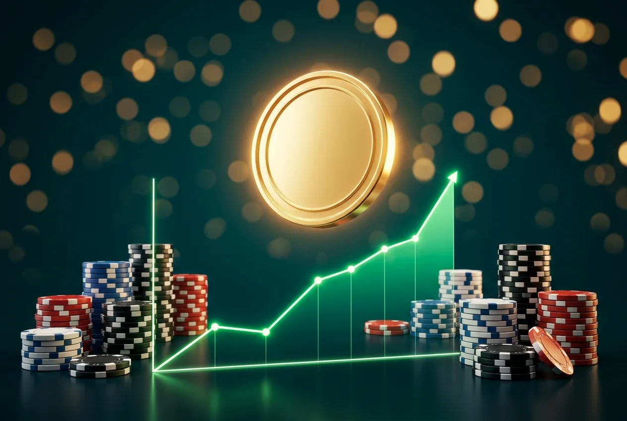 نمو استخدام العملات الرقمية في الكازينو