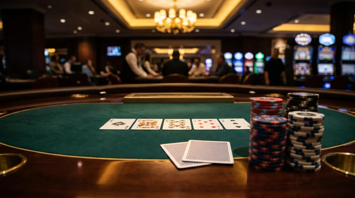 ترتيب أوراق البوكر