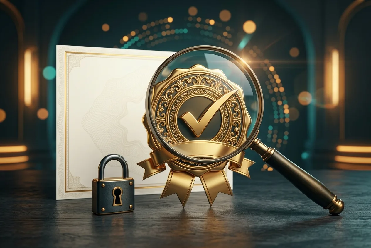 التحقق من ترخيص الكازينو اون لاين